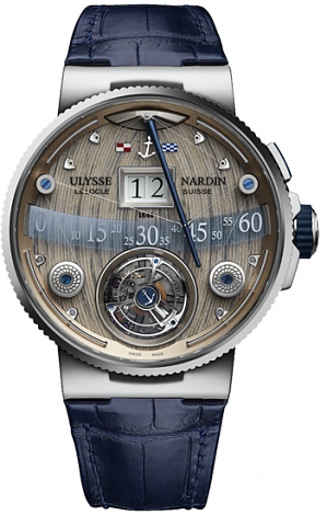 Ulysse Nardin 6300-300 / GD Complications Grand Deck Marine Tourbillon replica watch